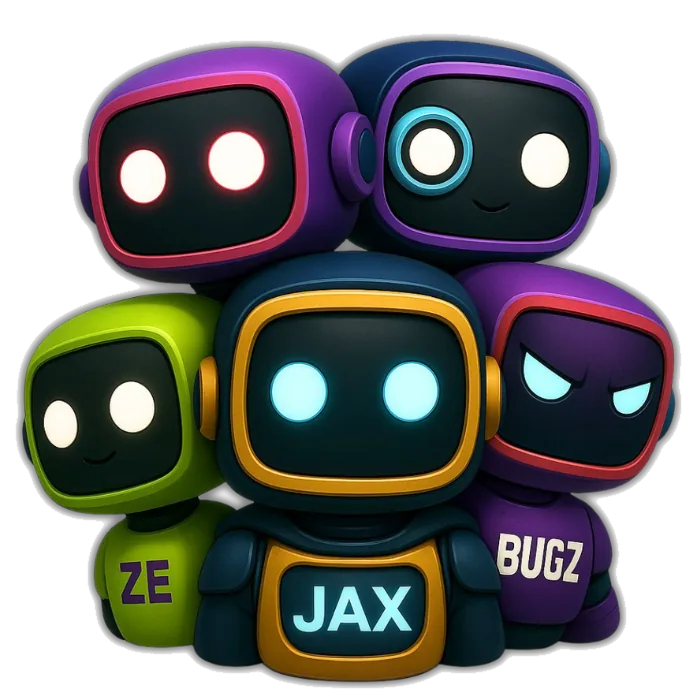 El squad de Hyper-Pods: agentes de IA especializados en código, arquitectura, testing, documentación, despliegue y UX